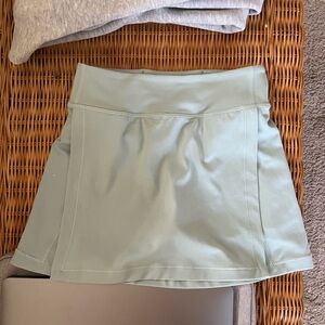 Athleta Girl Light Green/Blue Skort